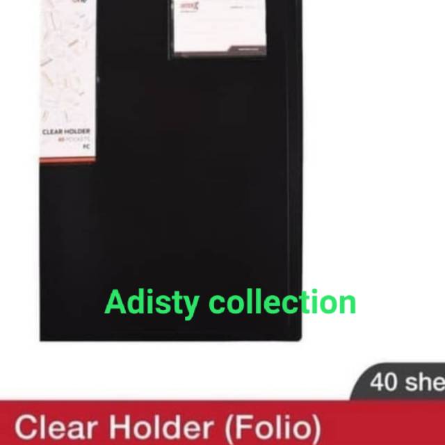 

Clear Holder inter x Folio 40 pocket