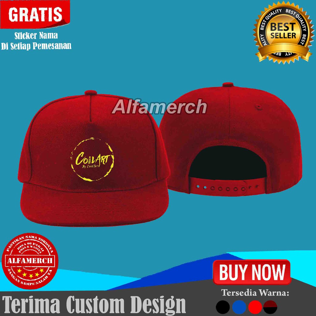 Topi Snapback VAPE COIL ART Distro Murah Keren Pria Wanita