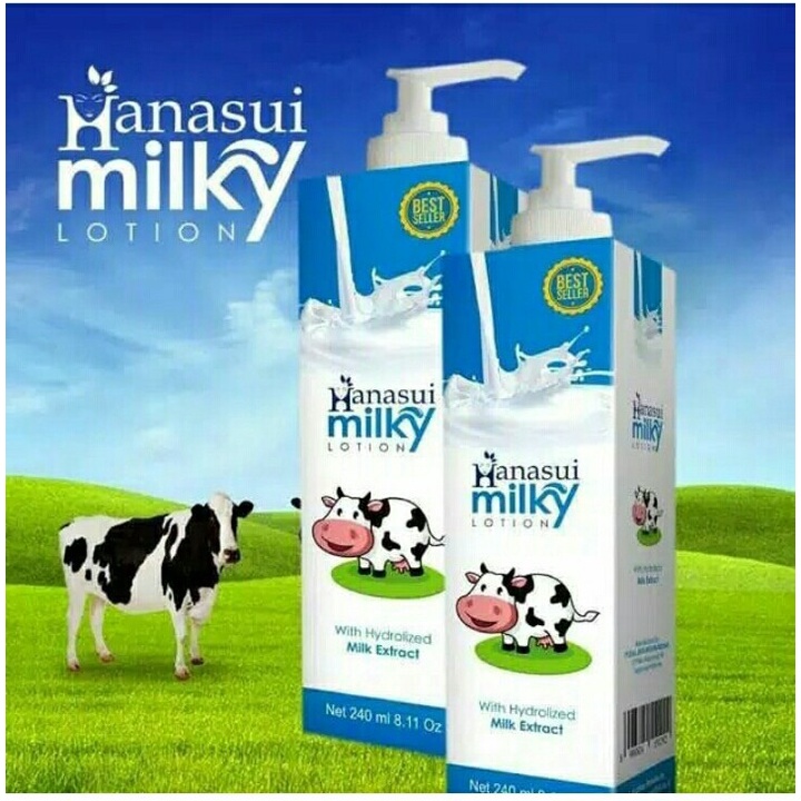 ✦SINAR✦ Hanasui Milky Body Lotion -  240ml