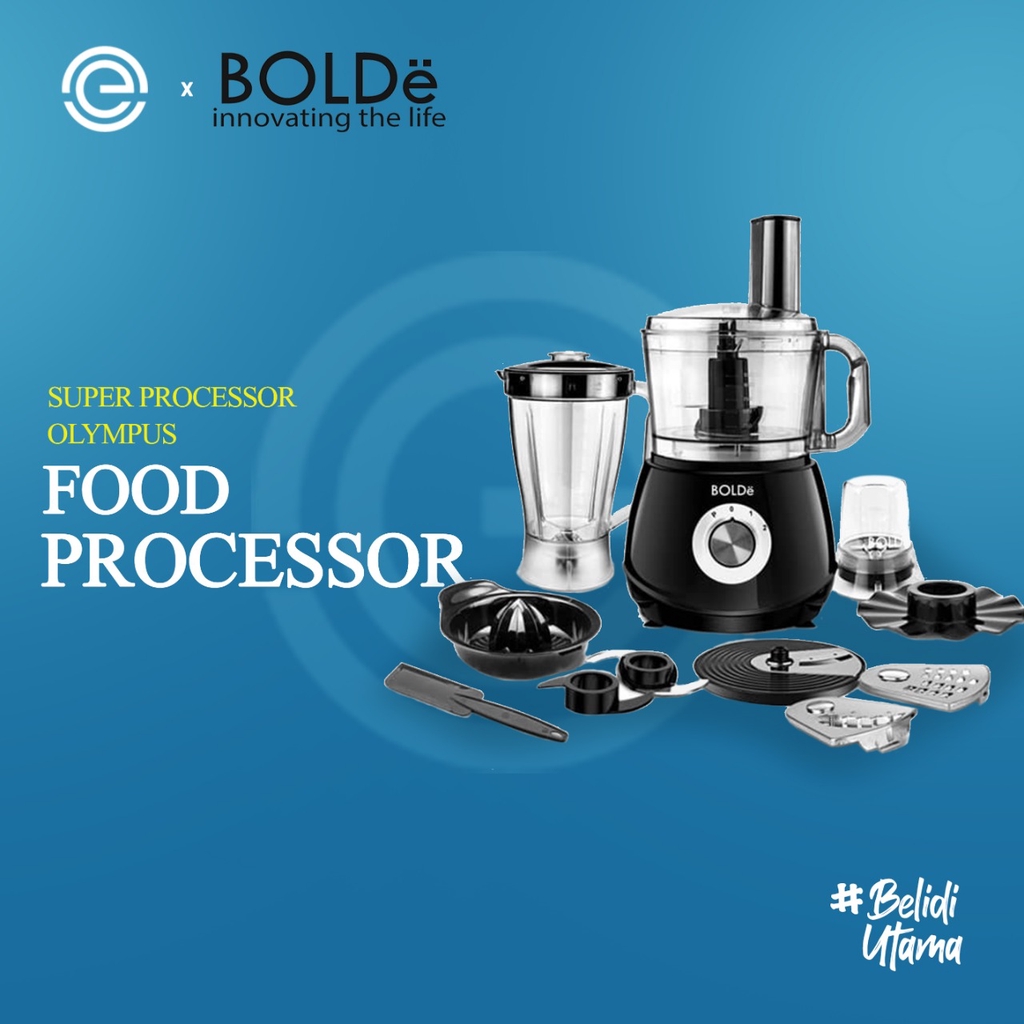 Jual BOLDE Food Processor Blender 22 in 1 OLYMPUS Shopee Indonesia