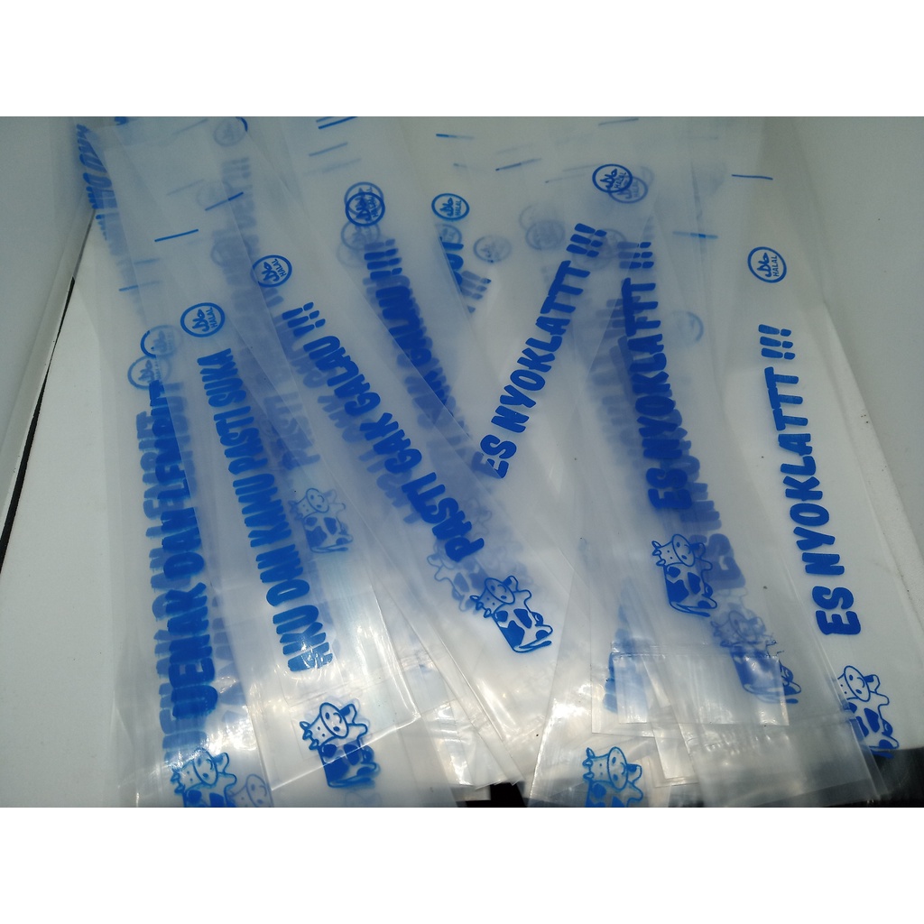 500gram plastik es mambo spidol sablon warna BIRU