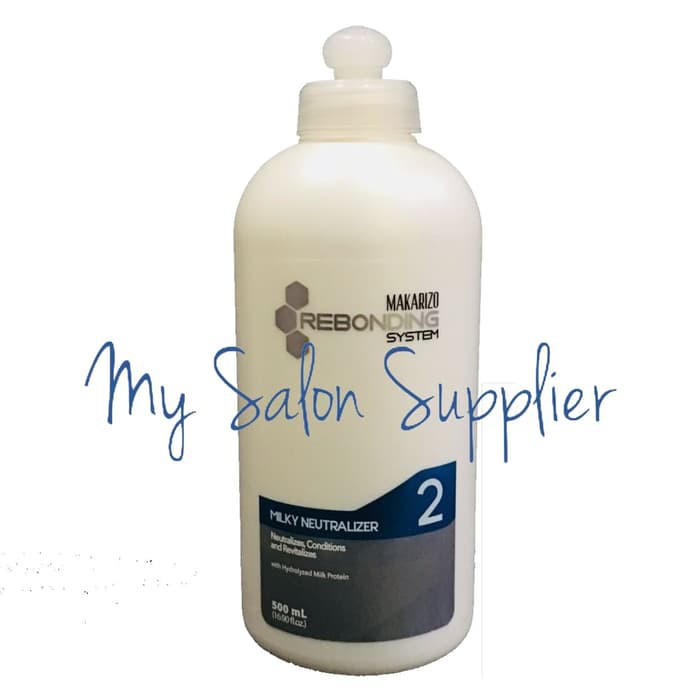 Makarizo Rebonding System Milky Neutralizer Step 2 Netralisir 500ml