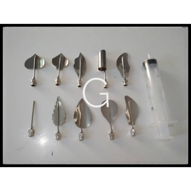10 buah jelly art tools import /spuit Rusia import /peralatan dapur /peralatan baking