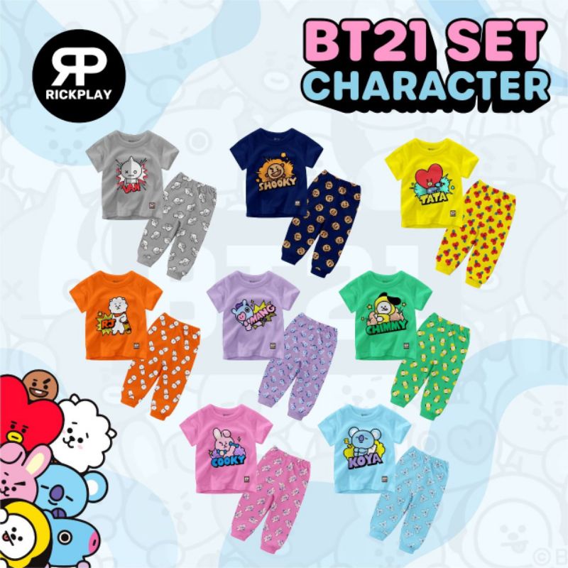 Setelan BT21 by Rickplay || BT21 Character