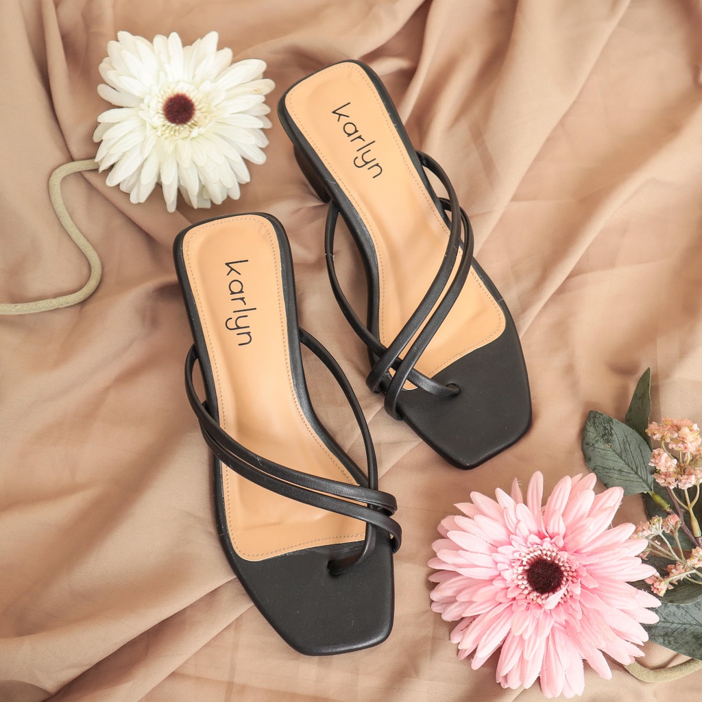 Karlyn Elena Sandal Heels Wanita 5 cm