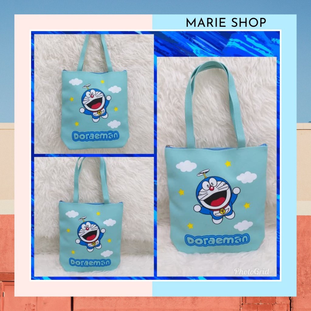 FLYING TOTE DORAEMON TAS JINJING LUCU TAS KULIAH BELANJA FLYING TOTE DORAEMON TAS JINJING LUCU TAS KULIAH BELANJA