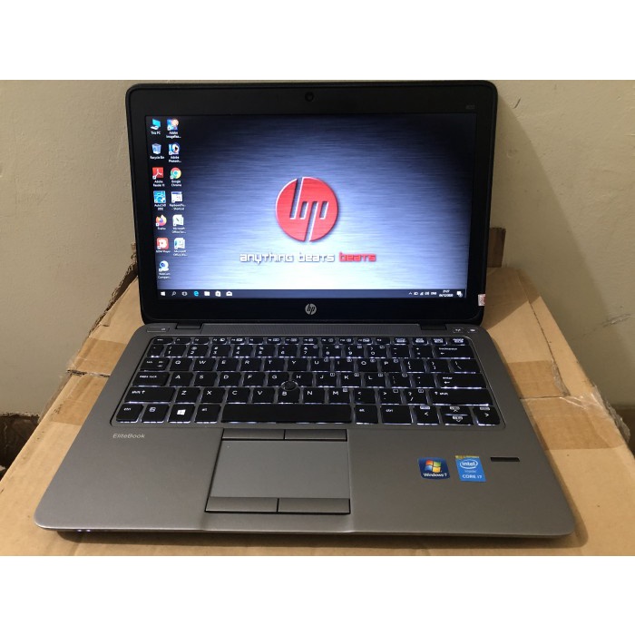 {bekas} Laptop Hp Elitebook 820 G2 Core i7 Gen 5 RAM 8GB SSD 256 Slim  - 8GB SSD 128GB Diskon