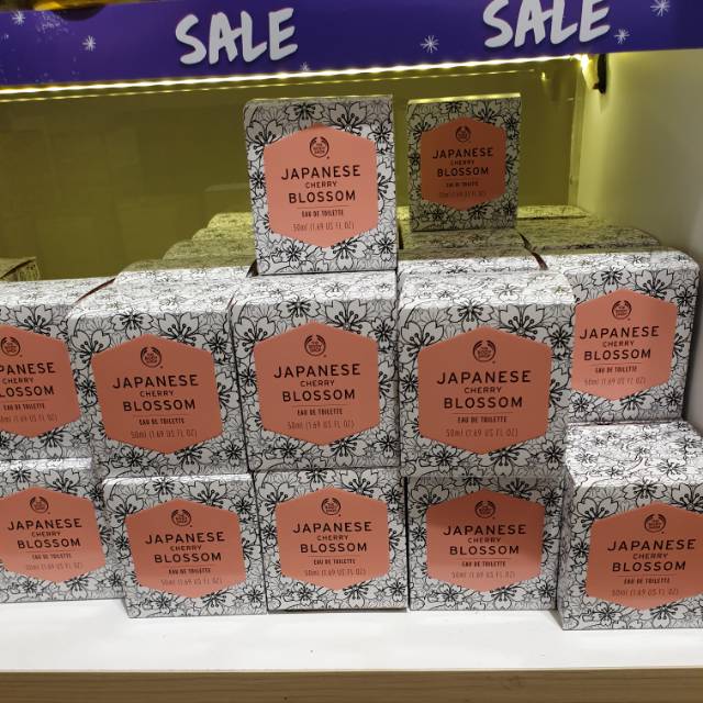 Parfum Japanese Cherry Blossom THEBODYSHOP ORI ED 2022