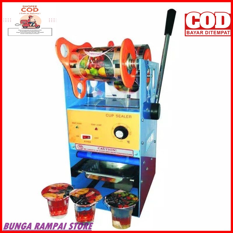 PROMO ETON cup sealer mesin pres gelas ET -D8