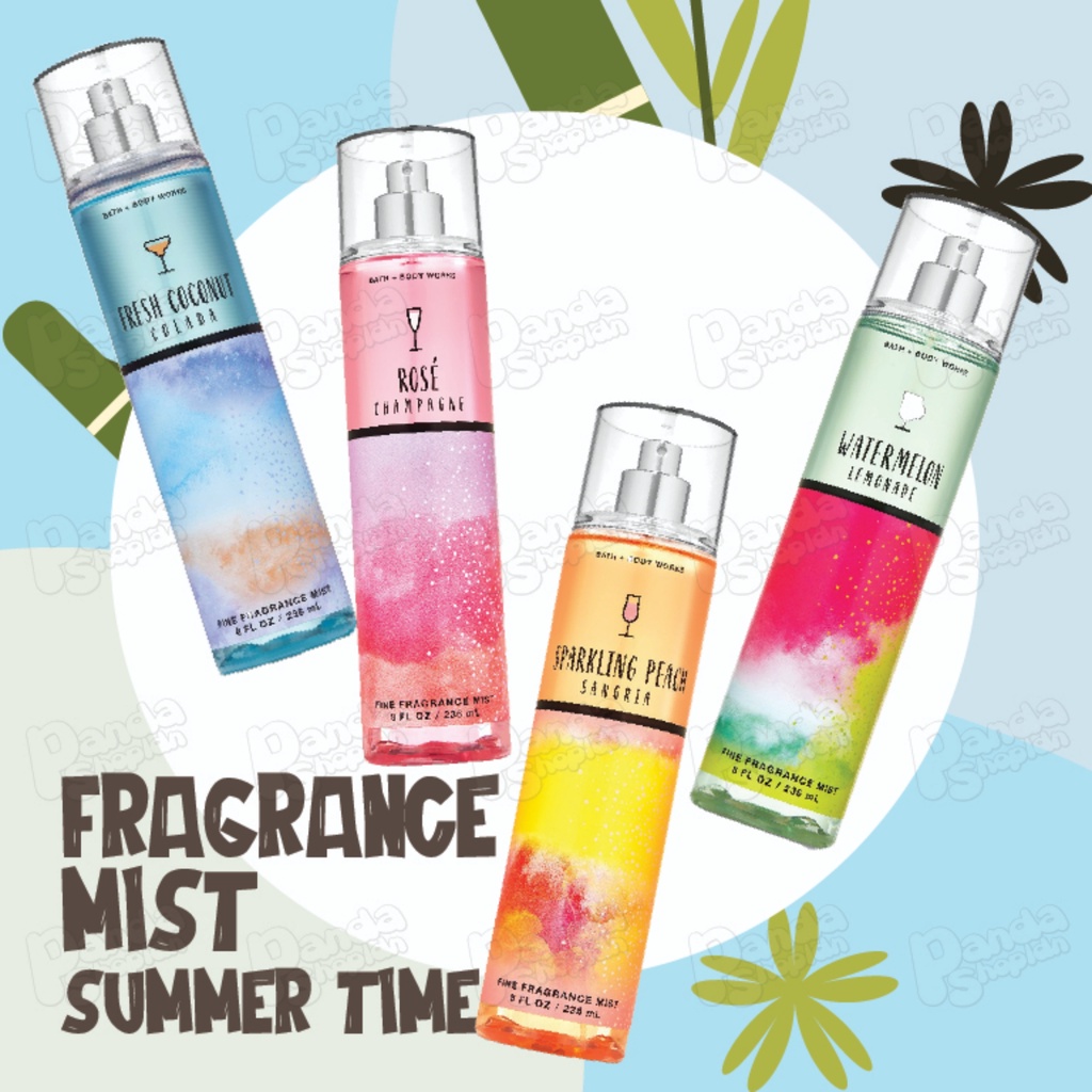 BBW Fine Fragrance Mist Newest Collection