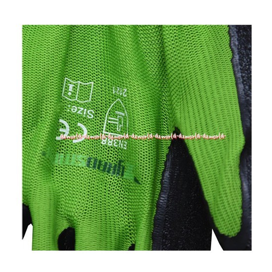 Yardsmith Sarung Tangan Berkebun Bahan Kain Green Yard Smith Gardening Gloves Glove Warna Hijau Green