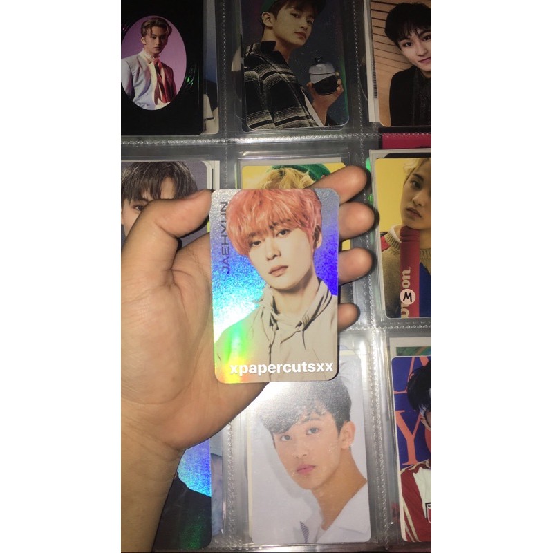 (BOOKED) JAEHYUN PHOTOCARD PC ONLY STANDEE HOLO RESONANCE NCT PT 1