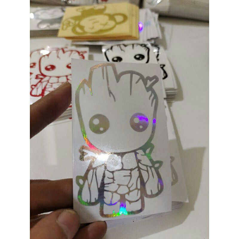 

sticker cutting groot stiker