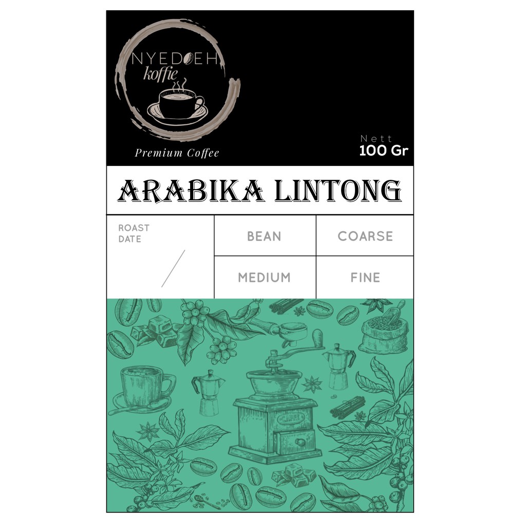 

KOPI ARABIKA LINTONG TOLU BATAK 100 GRAM GR ARABICA