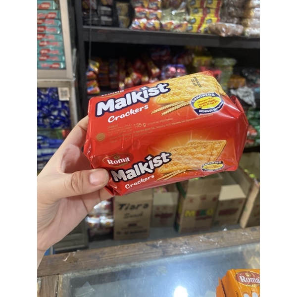 ROMA MALKIST CRACKERS MERAH PAK