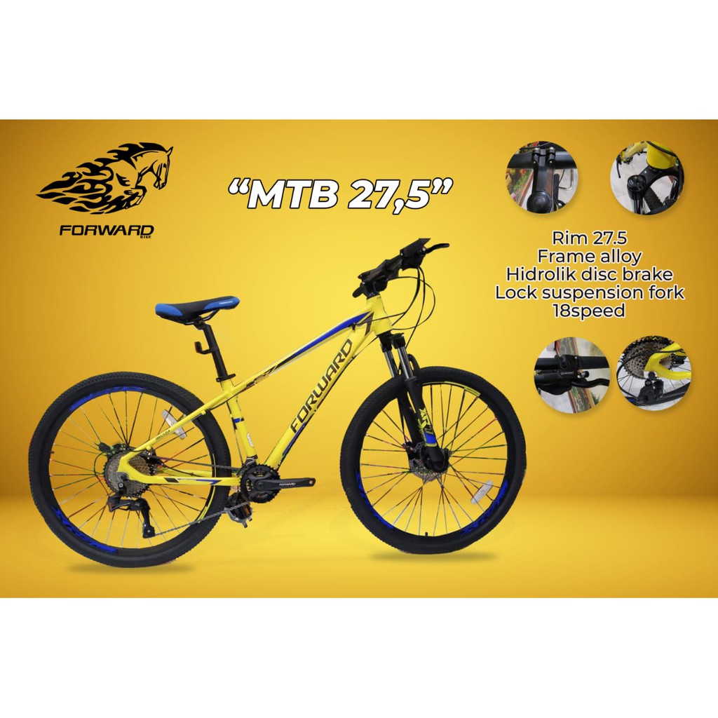 FORWARD MTB 27,5" ALLOY X3