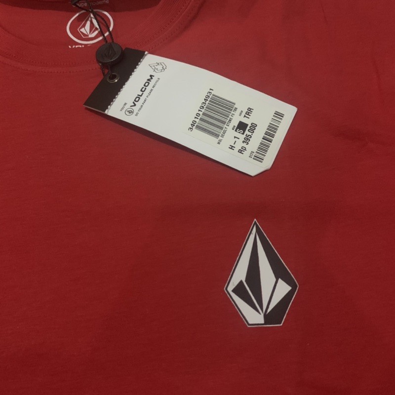 kaos Volcom deadly stone red