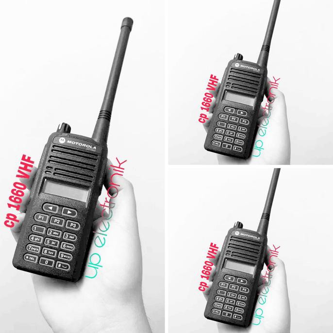 Bestproduk# Ht Motorola Cp 1660 Vhf New Original