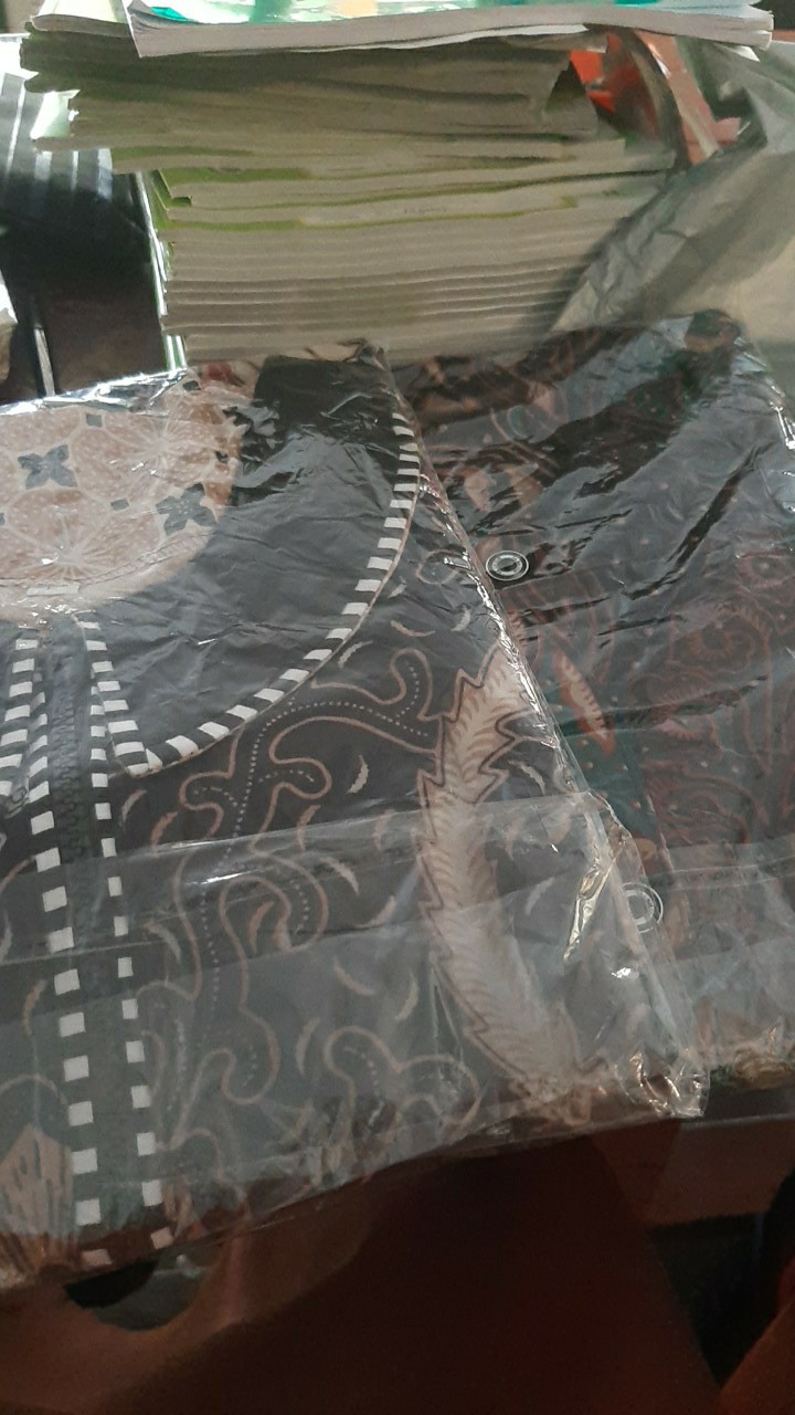 Atasan Batik Dolby Dolbi Dobby Doby Tenun Sutra Tulis Halus Katun Atbm Baron