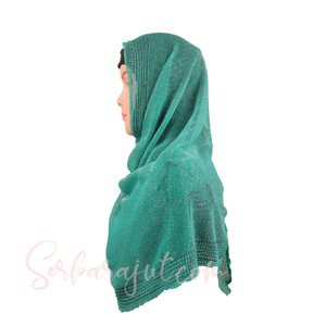 Pashmina Rajut Glitter/Pashmina Rajut/Kerudung Pengantin/Tile