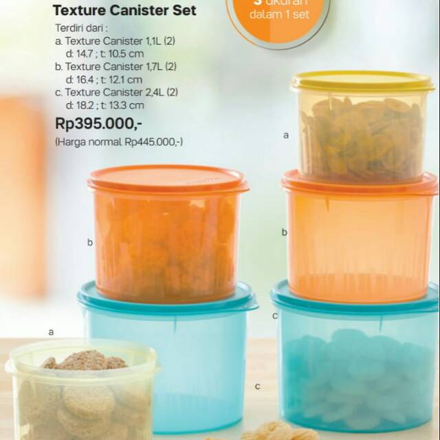 Texture Canister Set