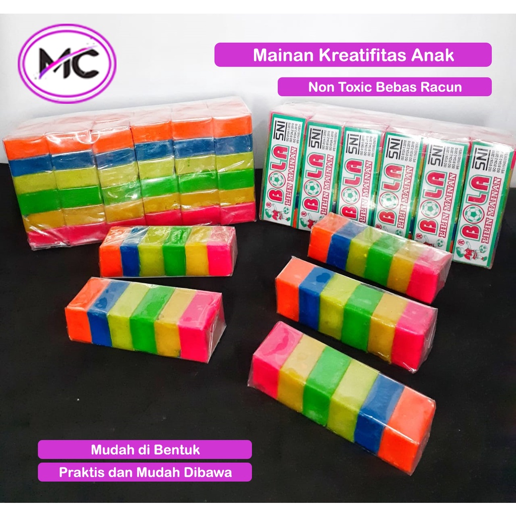 lilin Mainan Plastisin Mainan Eduktif Mainan Fun Doh Plastisin Besar Lilin Mainan Warna-Warni Plastisin Lilin Permainan Playdog