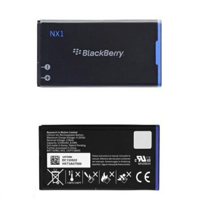 Battery Batre Baterai Blackberry BB Q10 Q 10 NX-1  N-X1  NX1