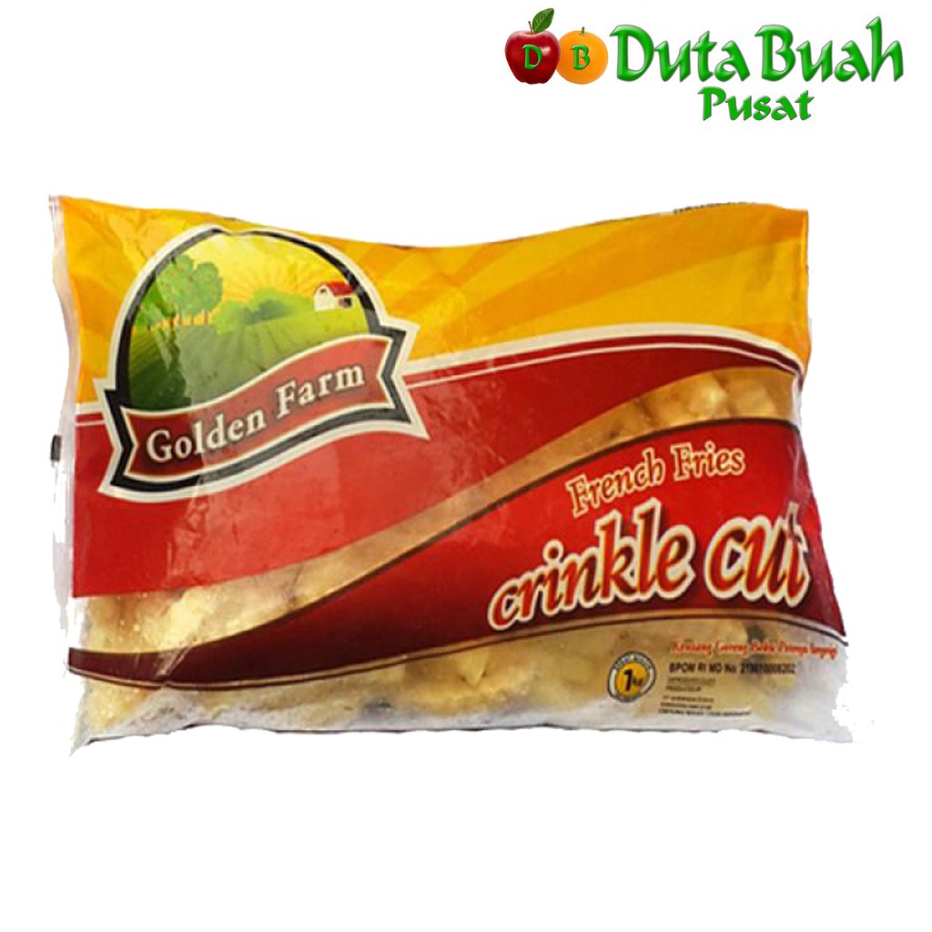 

DUTA BUAH GOLDEN FARM CRINKLE CUT(1kg/pcs)