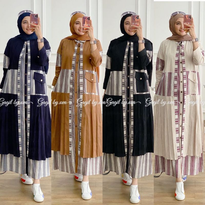 READY STELAN OUTER AURISTELLA / CANTIKA 3 TWO PCS ORI GAGIL BY OVA