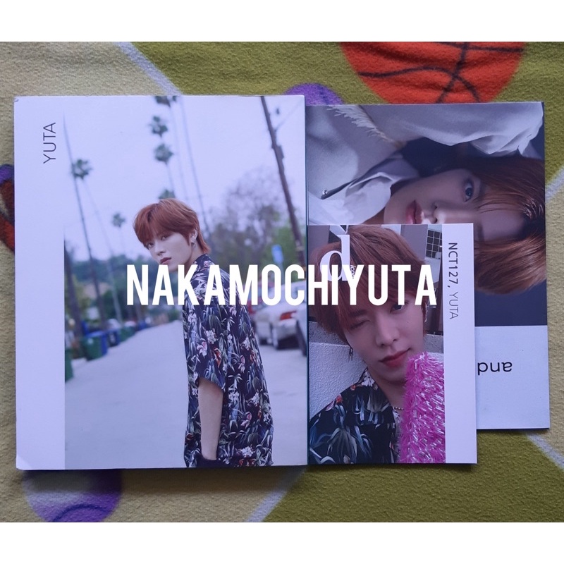 YUTA NCT 127 DICON MAGAZINE SET PHOTOBOOK + POSTER