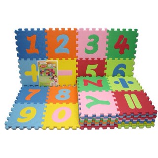 Karpet Puzzle  Abjad Mini / Angka dan simbol / Alas bermain Anak karpet bermain anak angka