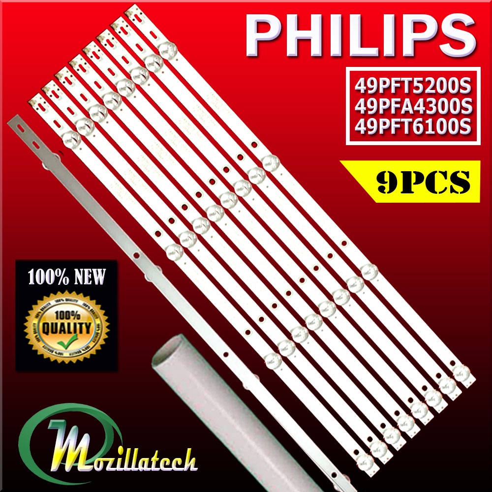 BACKLIGHT PHILIPS 49 49PFT5200S 49PFA4300S 49PFT6100S BACKLIGHT TV PHILIPS 49 IN