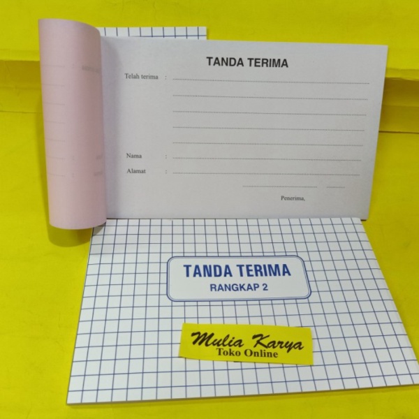 

Paling Laku Buku Tanda Terima 2 Ply 14 Folio sherka shopee