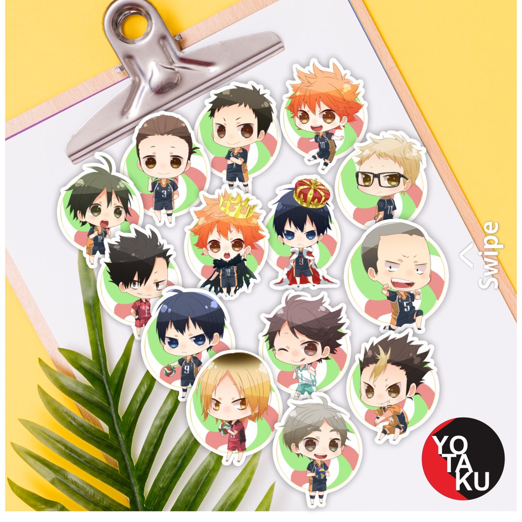 

Stiker Sticker Anime Haikyu SA311