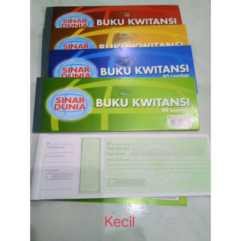 Jual Buku Kwitansi kecil Sidu | Shopee Indonesia