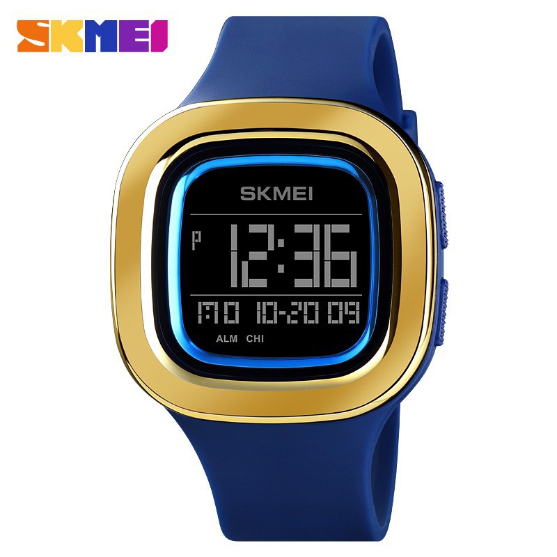 Jam Tangan Pria / SKMEI 1580  / Jam Tangan Rubber Strap Original / SKMEI