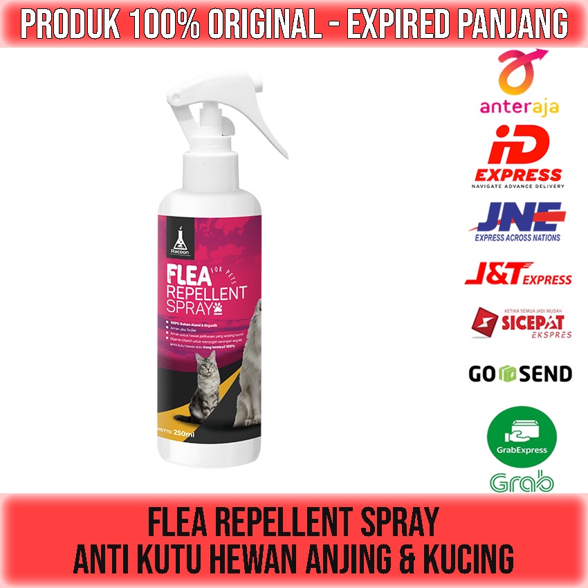 SPRAY ANTI KUTU HEWAN KUCING DAN ANJING PENCEGAH KUTU FLEA REPELLENT SPRAY