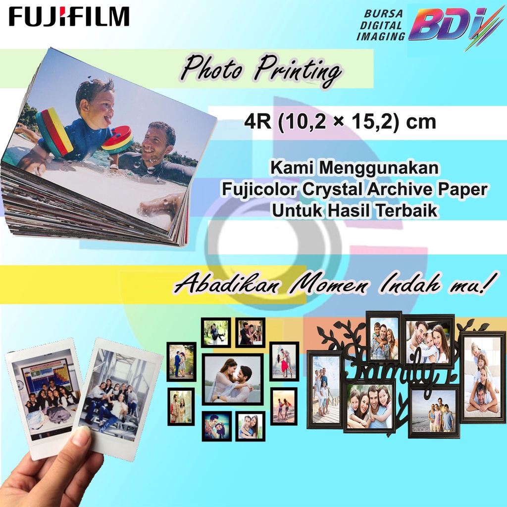 Cetak Foto 4R Minilab Fujifilm Noritsu TERMURAHH
