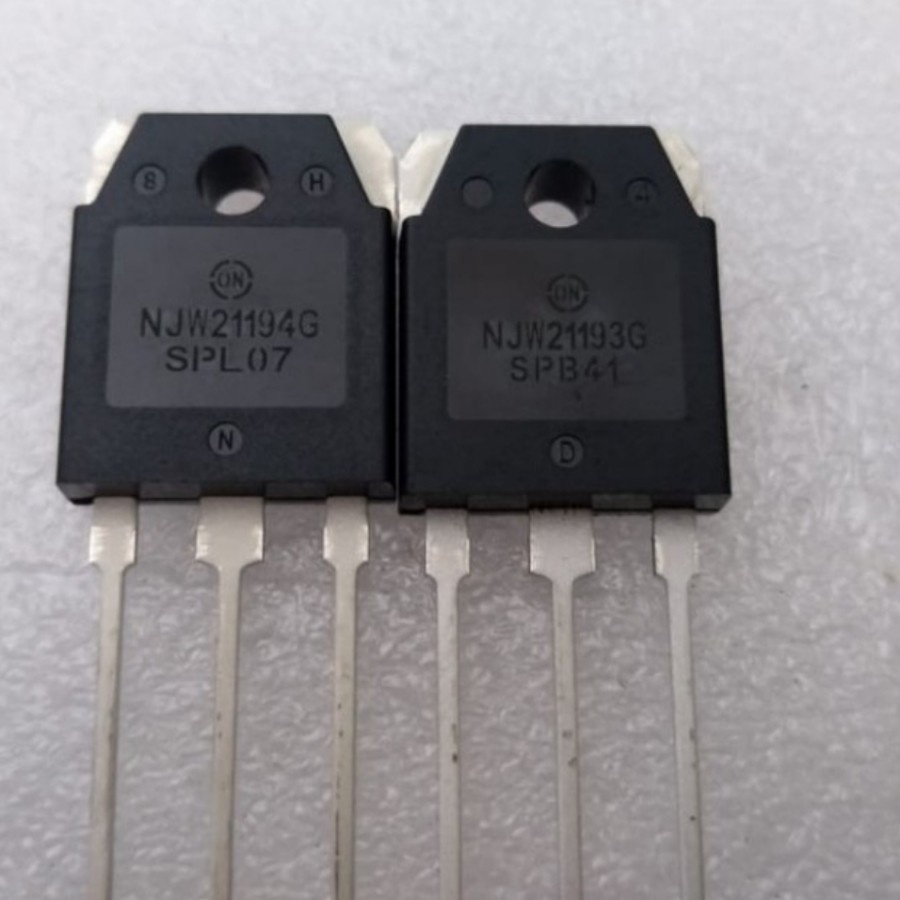 Transistor Final NJW21193 NJW21194 - NJW 21193g NJW 21194g Original To-3P