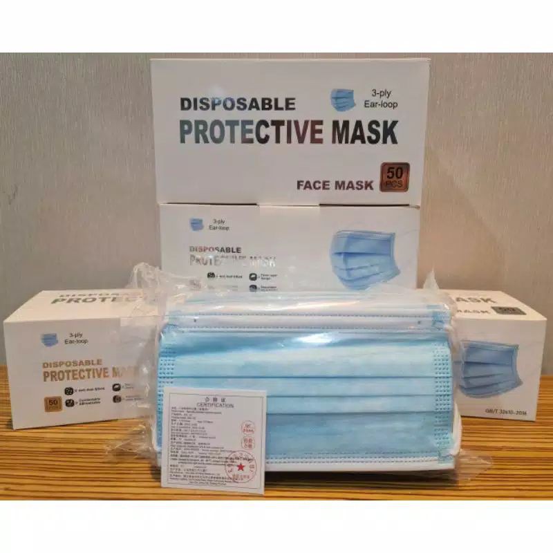 MASKER DISPOSABLE MEDIS DIAPOSABLE MASK KN95 5 PLY BEDH