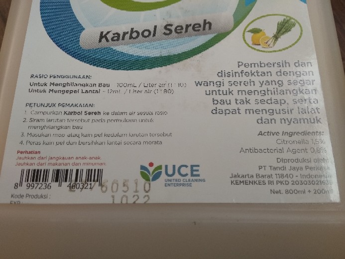 Karbol Sereh Prokleen 1000ml