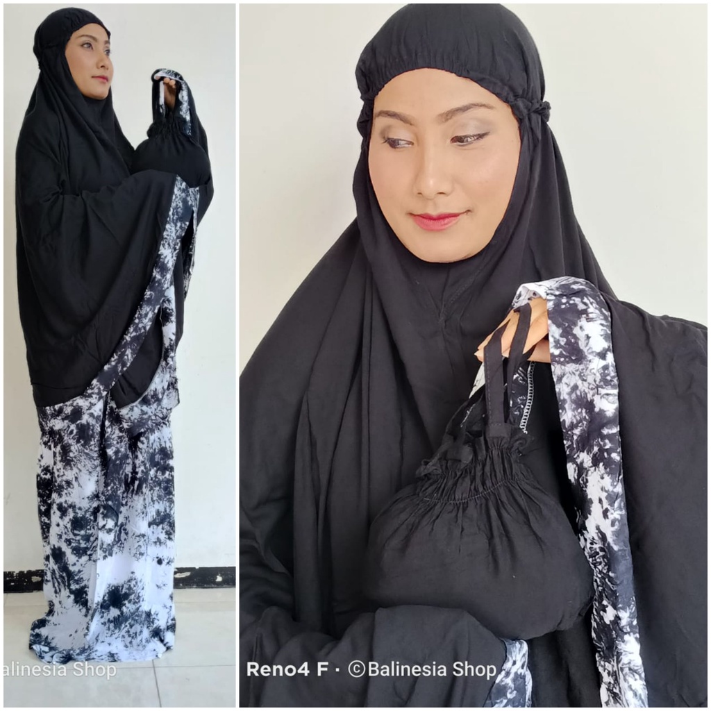 MUKENA BALI SMOKE BAWAH KATUN RAYON