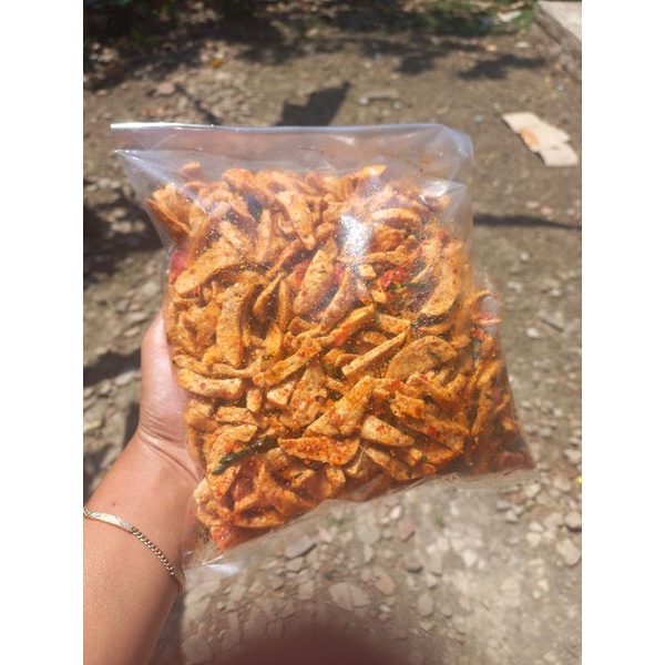 

Baso goreng kriuk pedas daun jeruk isi 1 kg