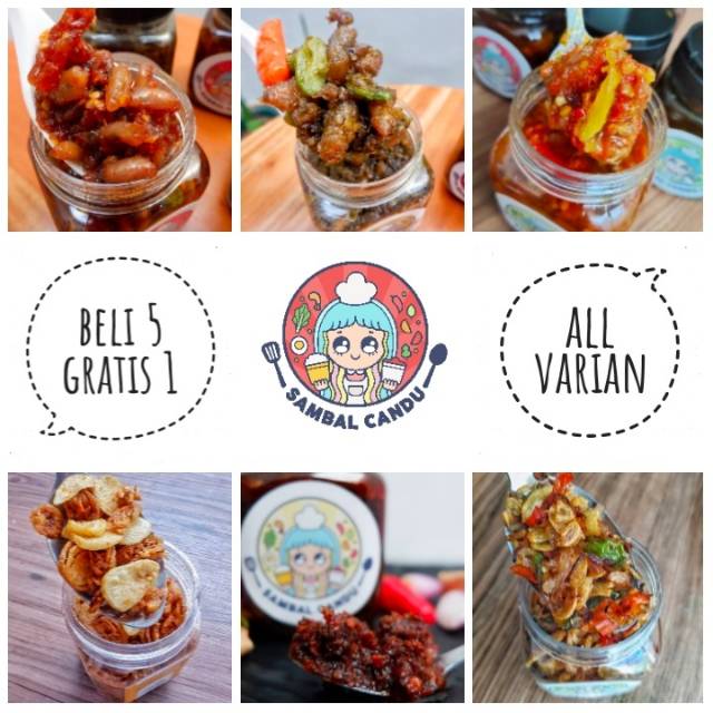 

Sambal Baby Cumi/Sambal Roa/Sambal Embe/Sambal Rebon/Sambal Teri