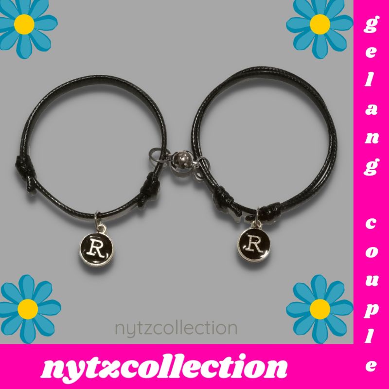 Gelang Couple Gelang Liontin Gelang Inisial