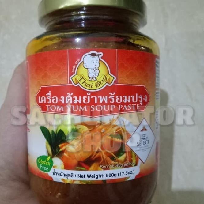 

Bestseller! Bumbu Thai Boy Sup Tom Yum Yam Tomyum Tomyam Soup Paste Sauce 500 Gr *