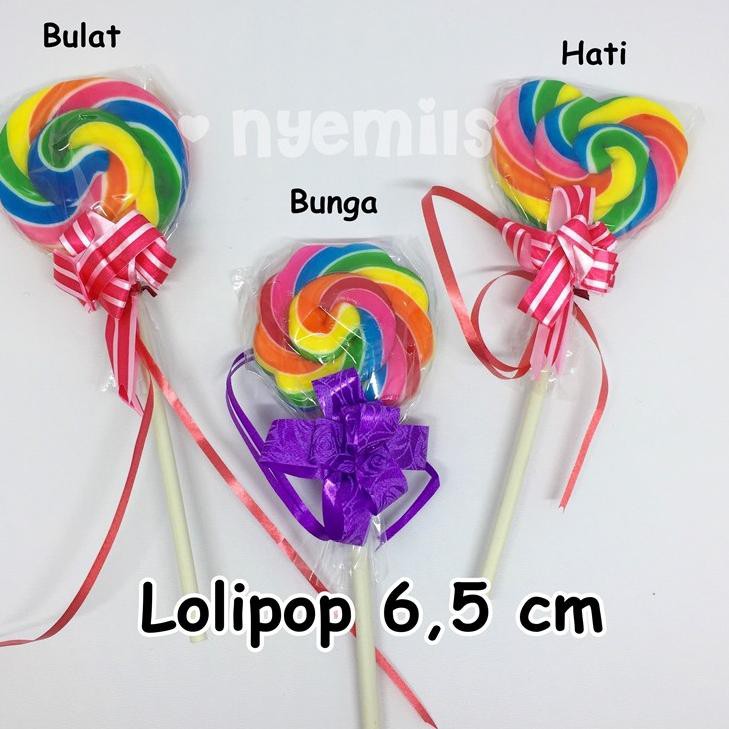 

《diskonlagi》 Lollypop Candy / Permen Lolipop / Lolypop / Lollipop / Lolly / Loli 6,5 cm