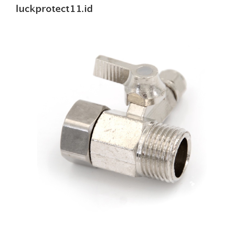 // Hg &amp; ID// Adaptor Penjernih Filter Air Pakan1Per2 ''Ke 1/2'' Ball Valve Faucet Tap Aman