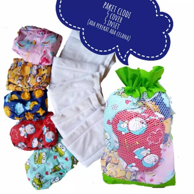 Clodi Paket New Born Azza  Nadnad