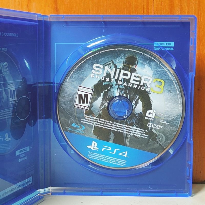 Sniper Ghost Warrior 3 PS4 Kaset Sniper Ghost Warriors III Playstation PS 4 5 CD BD Game Games Sniper tembak tembakan ps4 ps5 season pass edition cod call of duty sniper contracts contract elite 3 4 5 reg 3 region asia